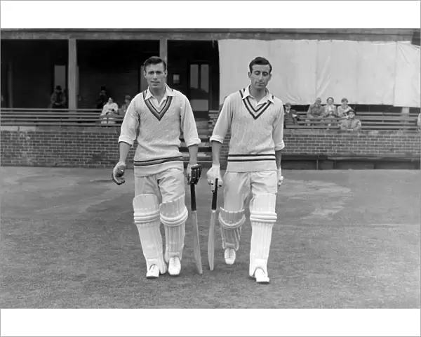Peter Sainsbury and Mike Barnard - Hampshire C. C. C