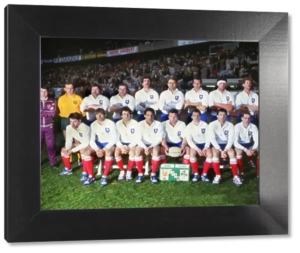 The France team that defeated Ireland in the 1986 Five Nations