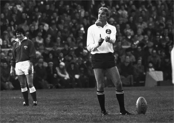 Referee Roger Quittenton - 1983 Five Nations