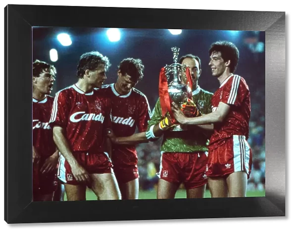 Liverpool celebrate winning the league title in 1990