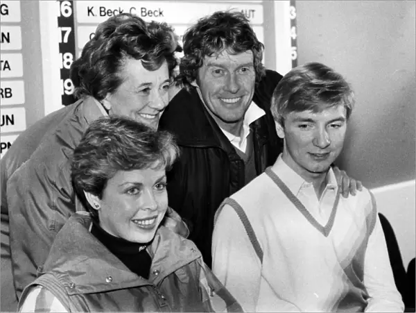 Michael Crawford, Betty Callaway and Torvill and Dean - 1983 World Figure Skating Championships