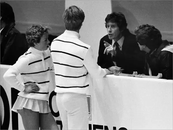 Michael Crawford talks to Torvill and Dean - 1983 World Figure Skating Championships