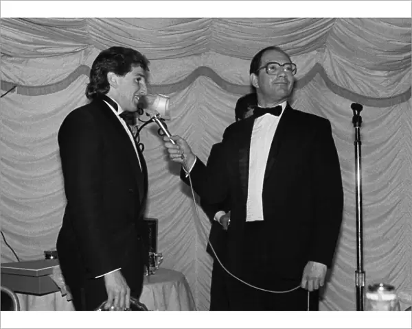 Ian Robertson and Jonathan Davies - 1986 Rugby World Awards