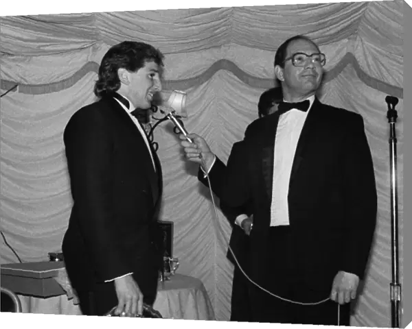Ian Robertson and Jonathan Davies - 1986 Rugby World Awards