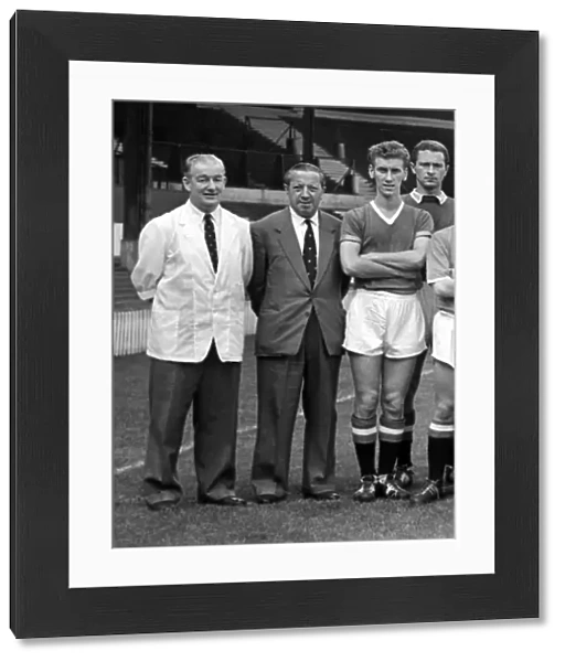 Ted Dalton, Jimmy Murphy, Barry Smith - Manchester United