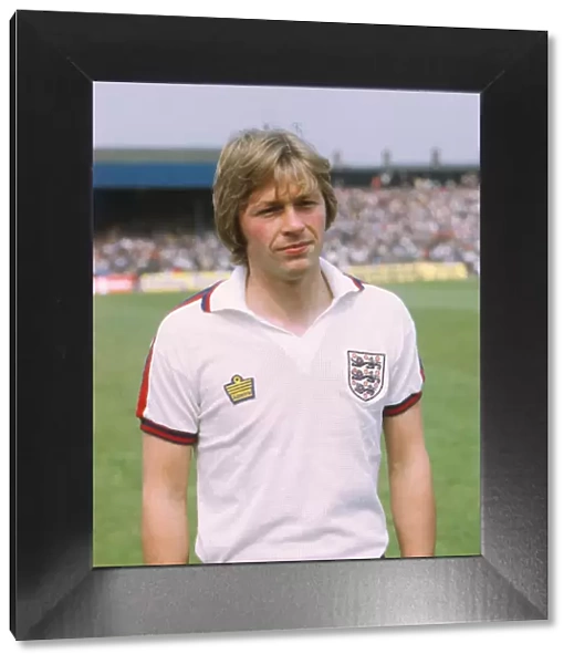 Englands Brian Greenhoff - 1978 British Home Championship