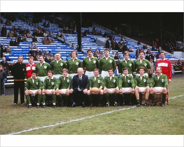 The Ireland team that defeated Scotland in the 1985 Five Nations