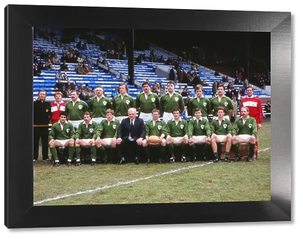 The Ireland team that defeated Scotland in the 1985 Five Nations