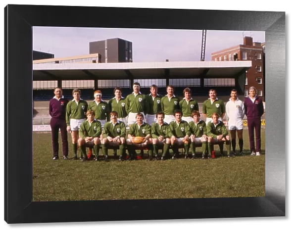 The Ireland team that faced Wales in the 1983 Five Nations Championship