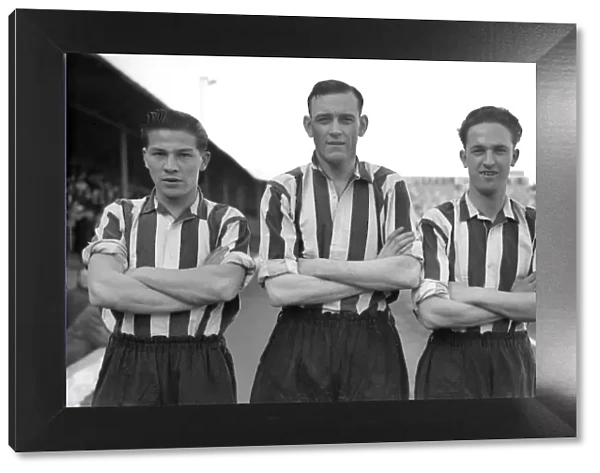 Ted Robledo, Matthew McNeil, Terence Stoddart - Newcastle United