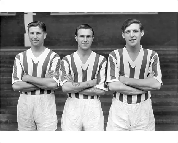 John Battye, Ray Wilson, Kenneth Taylor - Huddersfield Town