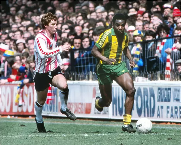 West Broms Laurie Cunningham and Southamptons Alan Ball
