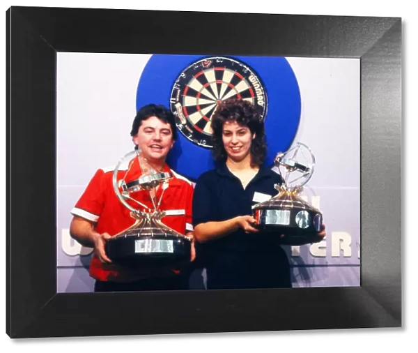 Peter Evison and Mandy Solomons - 1989 Winmau World Masters