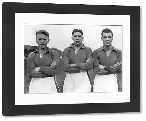 Harry Eastham, William Bainbridge, Harold Bell - Tranmere Rovers
