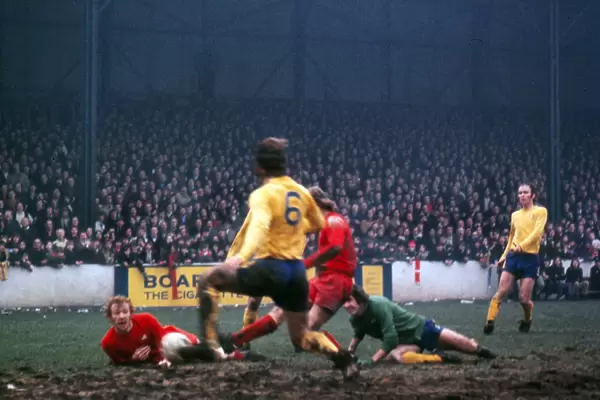 Orients Barrie Fairbrother scores the winning goal in extra-time against Chelsea in the 1972 FA Cup