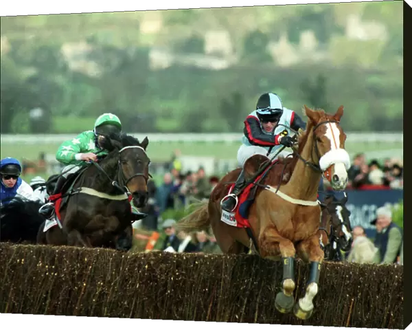 AP McCoy on the Mr Mulligan on the way to winning the 1997 Cheltenham Gold Cup