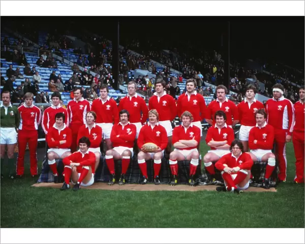 The Wales team that faced Scotland in the 1981 Five Nations