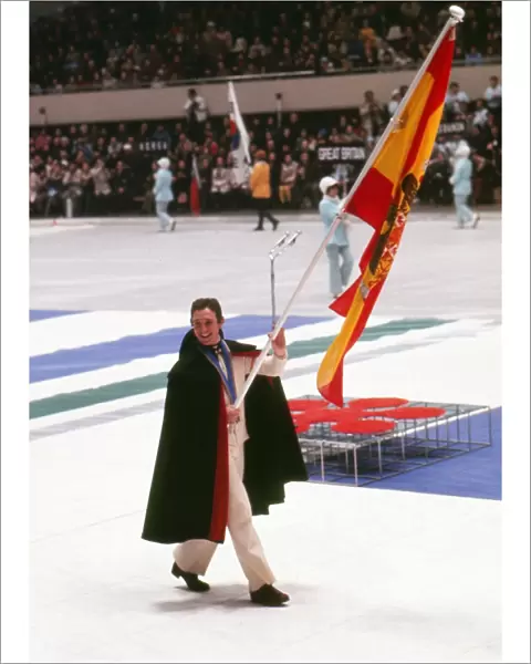 Paquito Fernandez Ochoa - Sapporo Olympics - Closing Ceremony