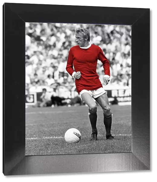 Denis Law - Manchester United (colour popped)