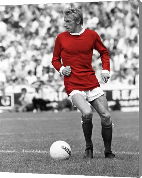 Denis Law - Manchester United (colour popped)