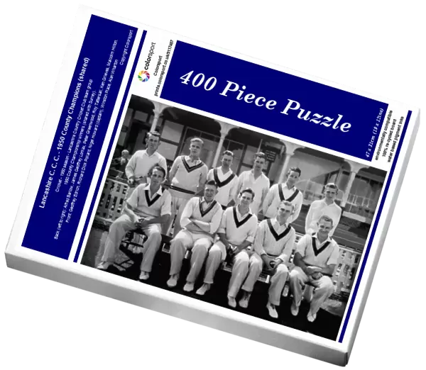Lancashire C. C. C. - 1950 County Champions (shared)