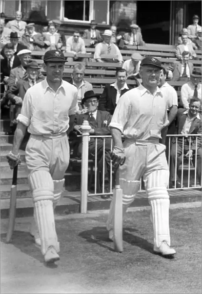Jack Ikin & Cyril Washbrook - Lancashire C. C. C
