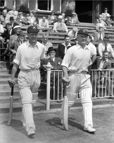 Jack Ikin & Cyril Washbrook - Lancashire C. C. C