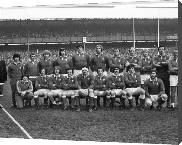The Wales team that defeated England in the 1976 Five Nations