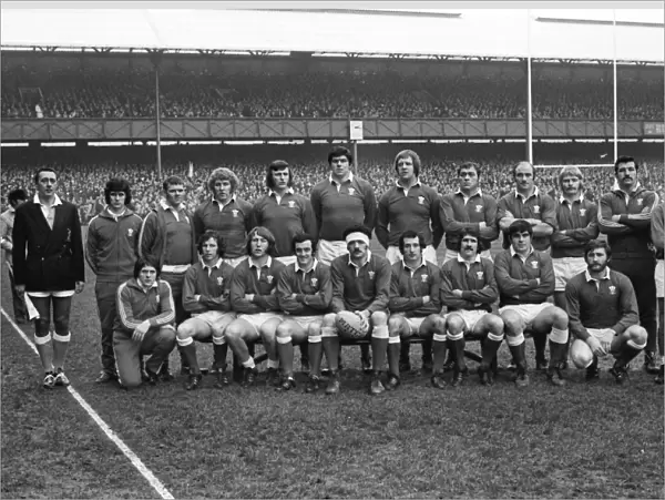 The Wales team that defeated England in the 1976 Five Nations