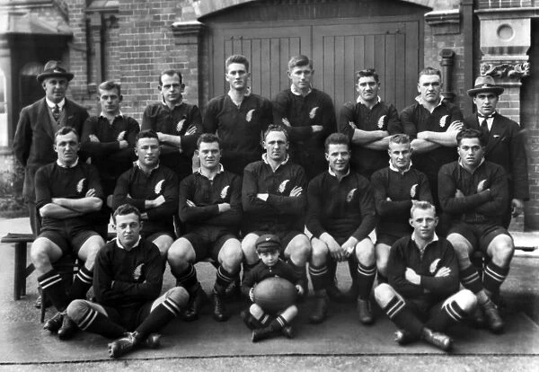 The 1924 / 5 All Blacks Invincibles Team