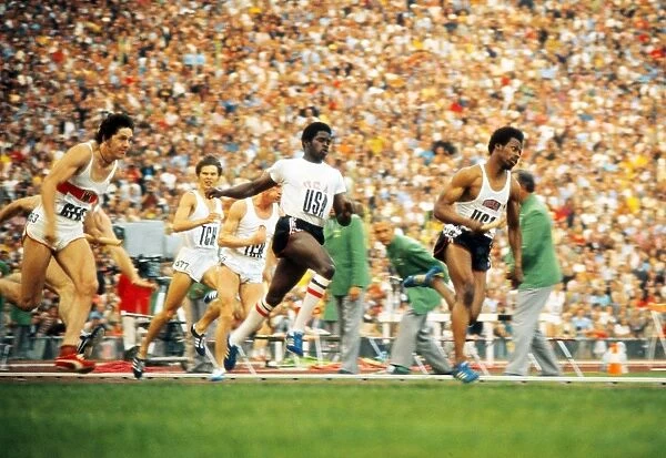 1972 Munich Olympics - Mens 4x100m Relay