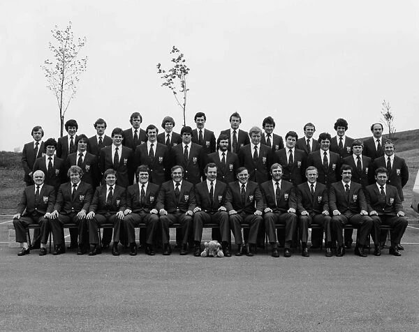 1980 British Lions to South Africa Full Squad Team Group