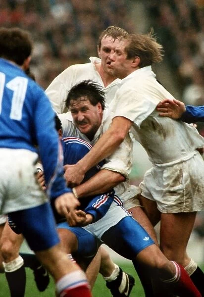 5N 1991: England 21 France 19