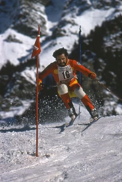 Aurelio Garcia - 1974 FIS World Cup - Wengen