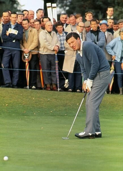 Australias Peter Thomson at the 1969 Open Championship