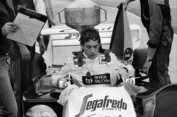 Ayrton Senna - 1984 British Grand Prix Practice