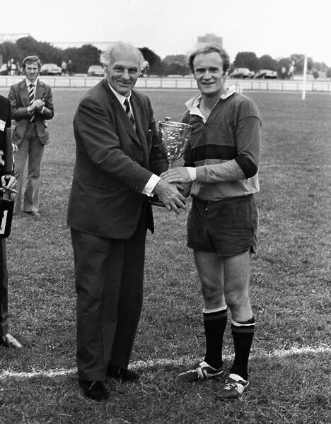 Baron Wakefield of Kendal and Mike Gibson - 1973 Harlequins Invitation 7s