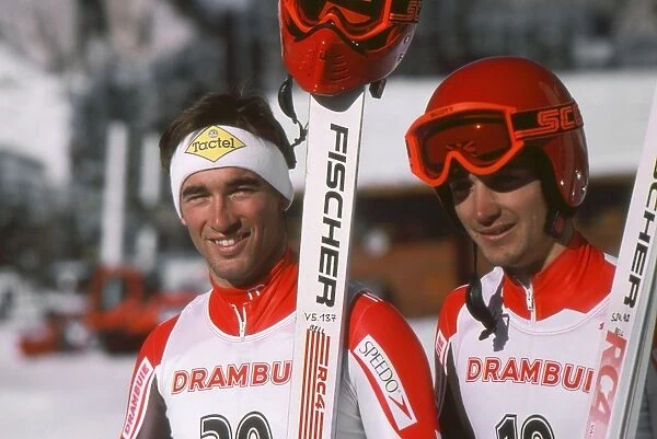 The Bell brothers - 1988 FIS World Cup - Val d Isere