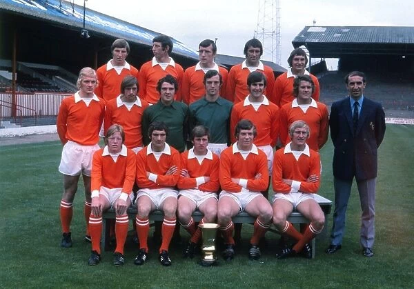 Blackpool - 1971 / 72. Football - 1971  /  1972 season - Blackpool Team Group