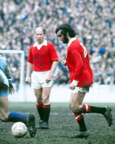 Bobby Charlton and George Best - Manchester United