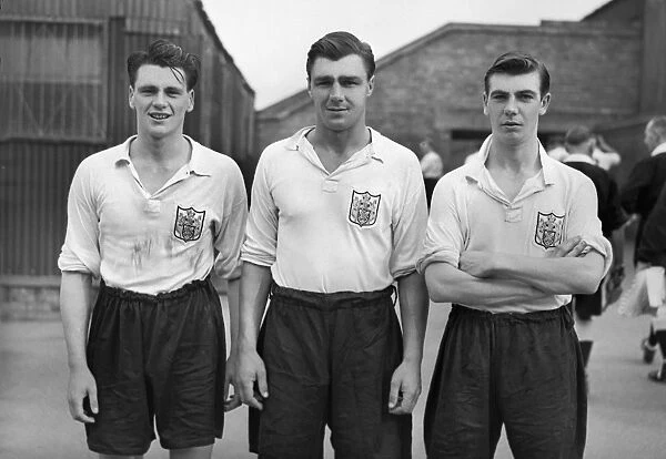 Bobby Robson, Gordon Brice, Johnny Haynes - Fulham