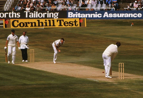 Botham & Dilley during their partnership at Headingley in the 1981 Ashes