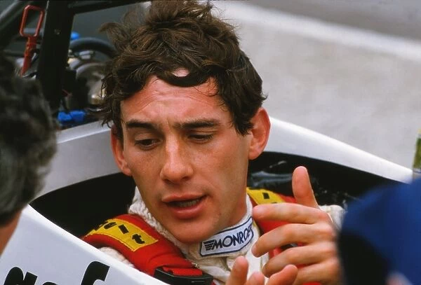Brazils Ayrton Senna