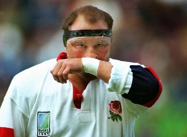 Brian Moore at the 1995 Rugby World Cup