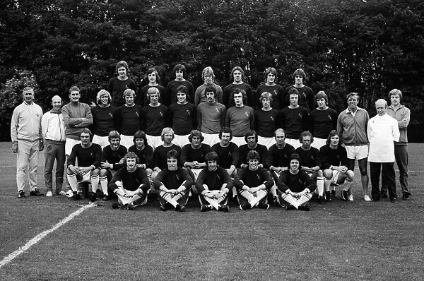 Burnley - 1974 / 75. Football - 1974  /  1975 Burnley Photocall - Full Squad Team Group
