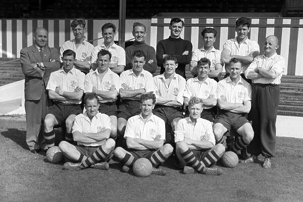Bury F.C. - 1955 / 56. Football - 1955  /  1956 season - Bury Team Group