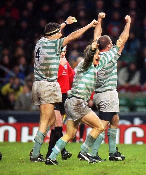 Cambridge celebrate victory in the 1998 Varsity Match