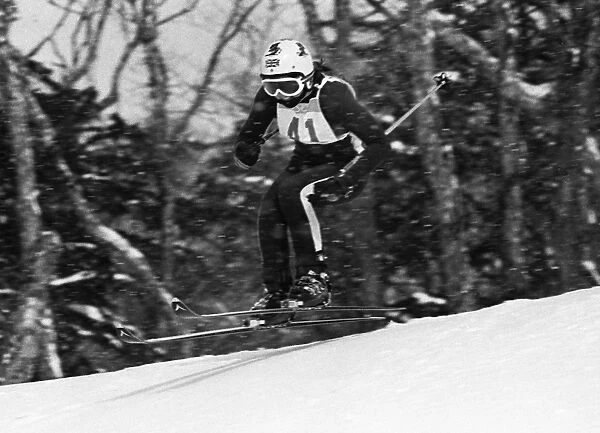 Carol Blackwood - 1972 Sapporo Winter Olympics - Womens Downhill