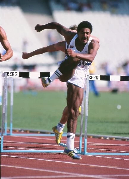 Daley Thompson at the 1982 European Championships