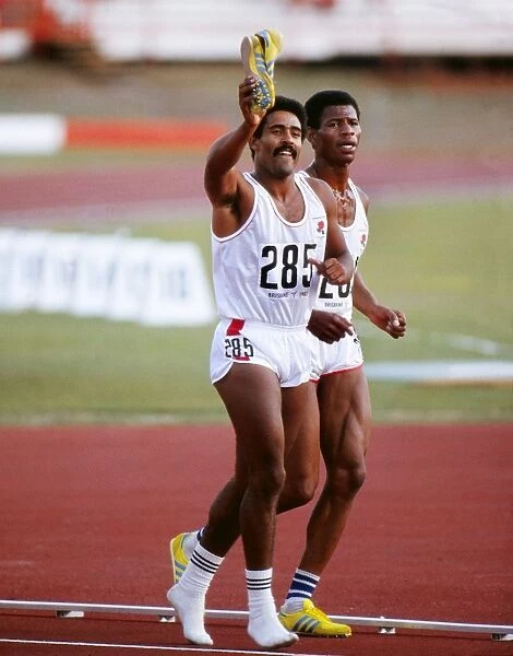 Daley Thompson wins gold at the 1982 Brisbane Commonwealth Games